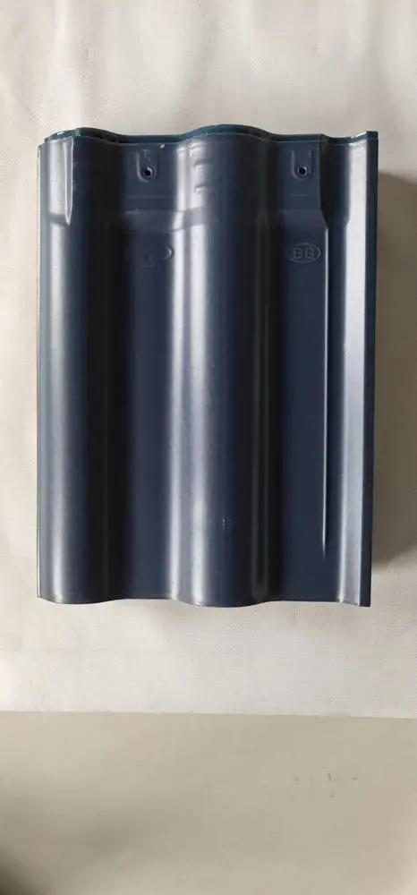 300*400mm全瓷屋面瓦招金全瓷彩瓦琉璃瓦高温烧制、***
