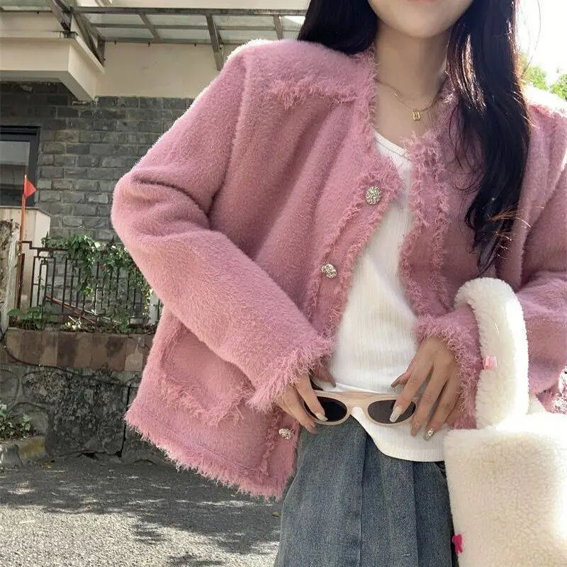 儿童服装5元批发市场毛衣女慵懒风宽松圆领开网店怎么开新手无货源