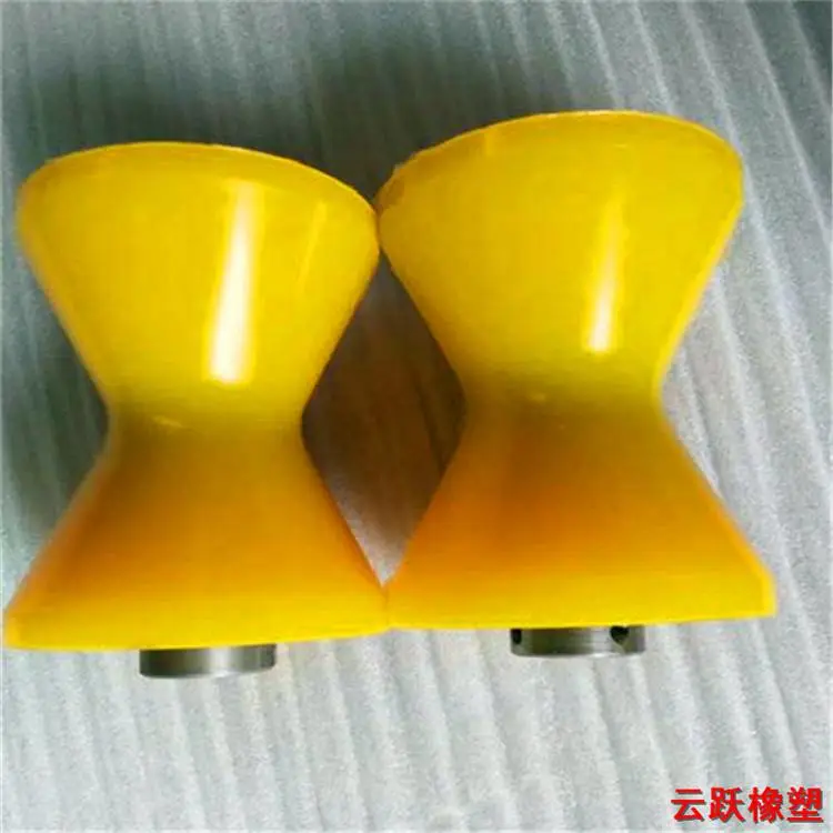 云跃 轴承包胶 耐磨不脱胶聚氨酯包胶轮 现货批发