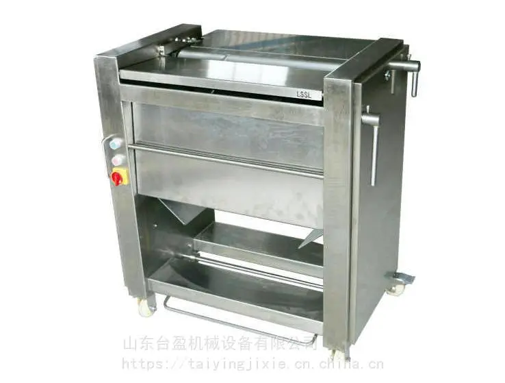 台盈TYW520型全自动鸡心去筋膜机，气管去筋膜机，猪皮去油机