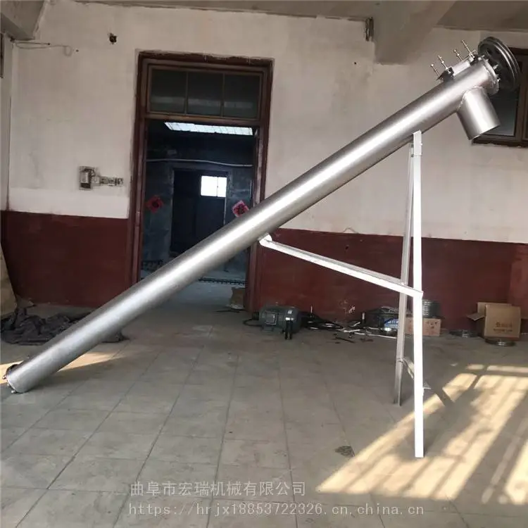 青海生产垂直提升机 螺旋上料机 U型绞龙螺旋输送机