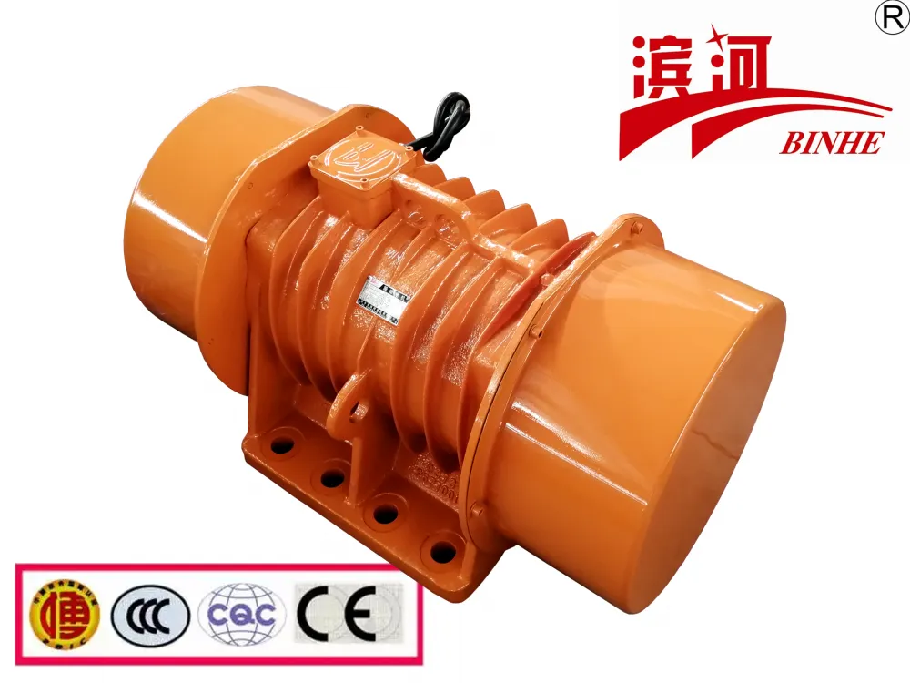 12kw大功率YBH-140-6卧式振动电机滨河供应大型筛选机械振动源