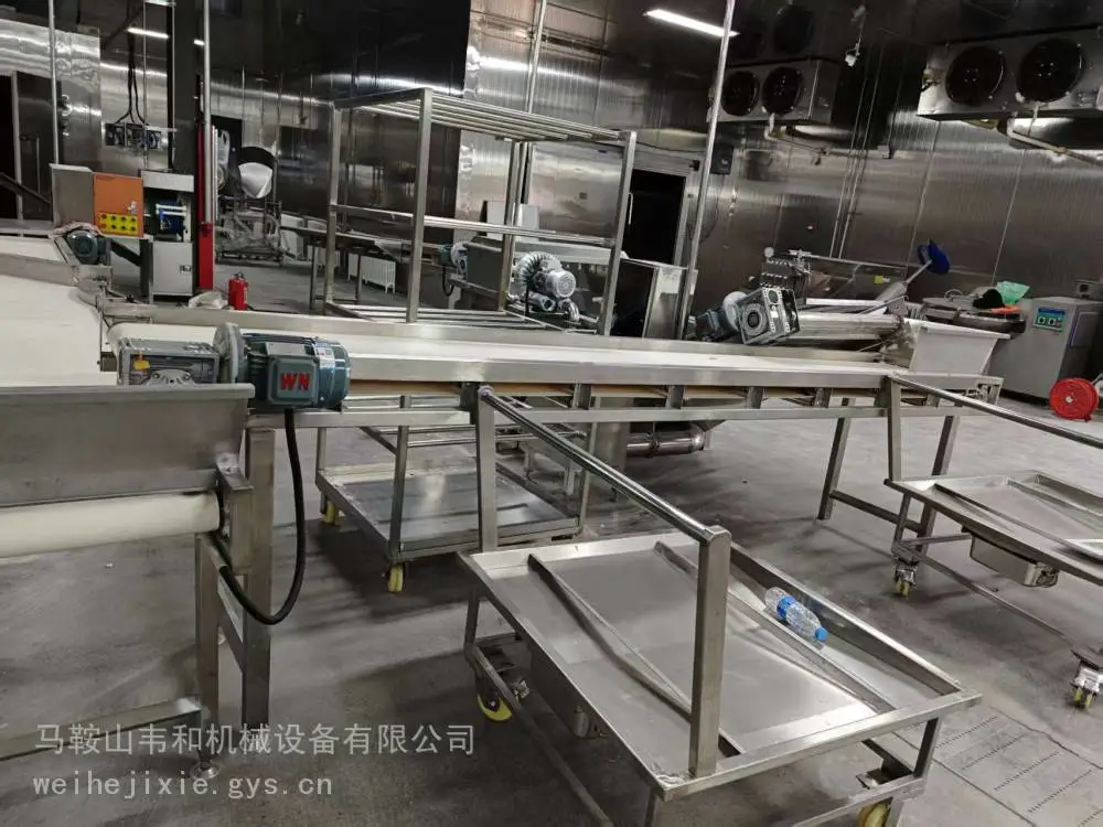 大鹅烫脱设备 卧式家禽脱毛机 螺旋预冷机 A型脱毛机 活禽悬挂输送线