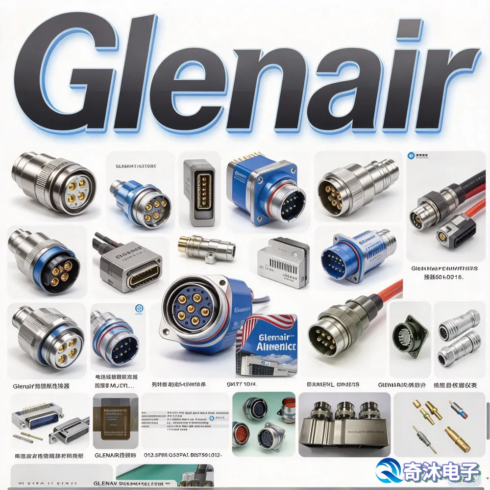 Glenair 804-018-01ZN10-200PA 航空连接器 阳极氧化耐腐蚀 代理商
