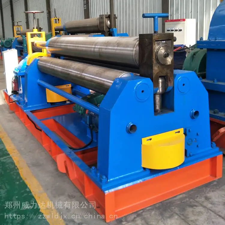 机械三轴卷圆机25×2500发货实拍图片 卷圆机厂家价格
