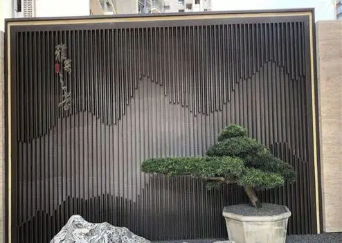 江西抚州酒店大厅背景浮雕壁画 来图定制安装 江西抚州不锈钢屏风