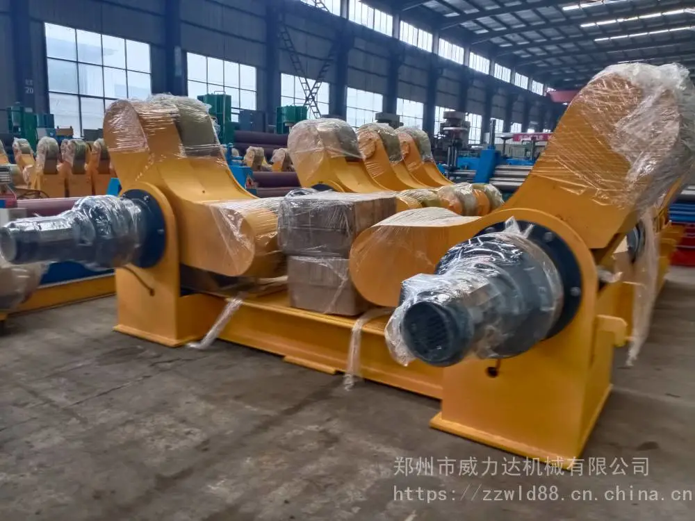河南郑州焊接辅机 大规格滚轮架可载重30吨 焊接滚轮架视频