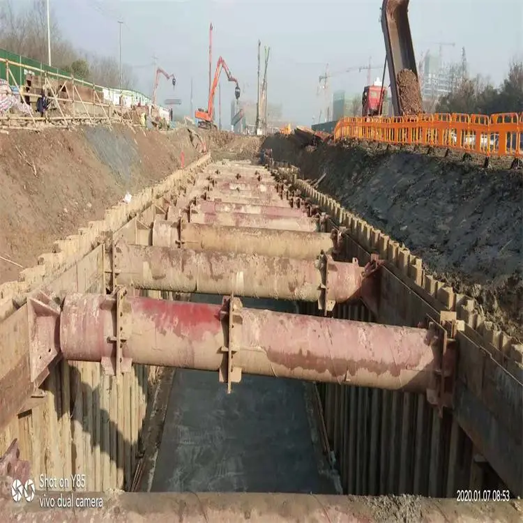 芜湖拉森钢板桩施工 钢板桩价格施工报价