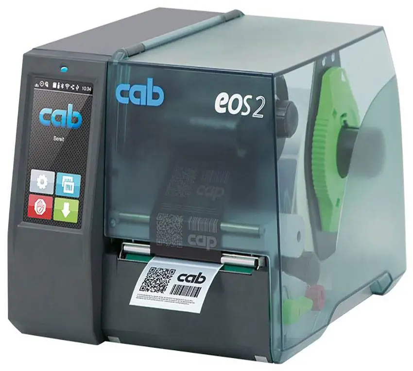 CAB EOS5标签打印机 条码贴纸机 不干胶铜版纸亚银龙标签打印