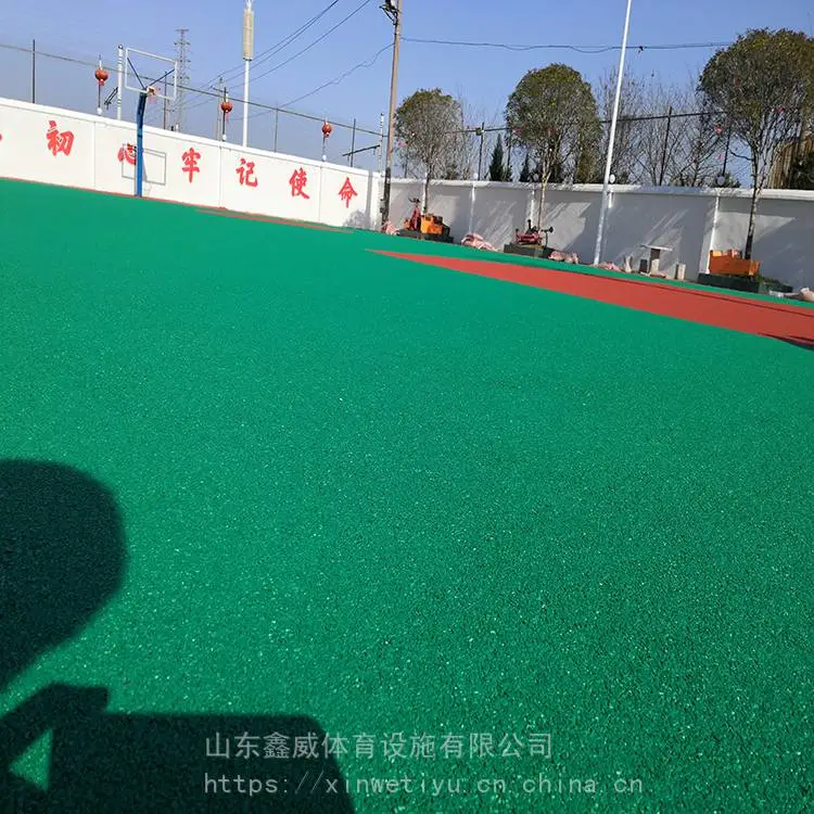 塑胶篮球场 丙烯酸篮球场 货源充足