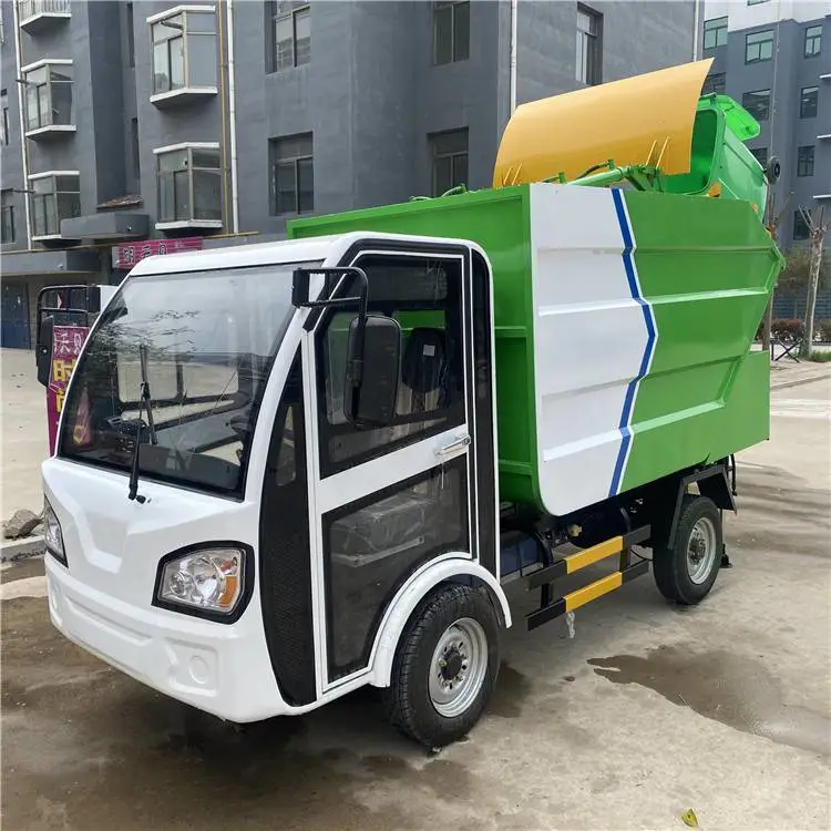 餐厅垃圾运输车 后挂桶垃圾车 新能源挂桶垃圾车全国发货
