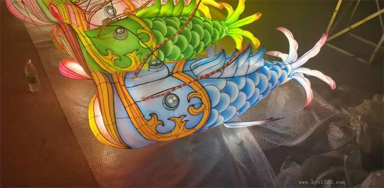 安徽花灯制作厂 华亦彩 旅游景点彩灯装饰公司