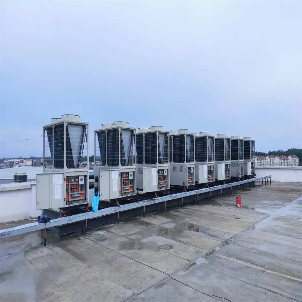 200匹空气源热泵安装 ***温空气能热泵机组