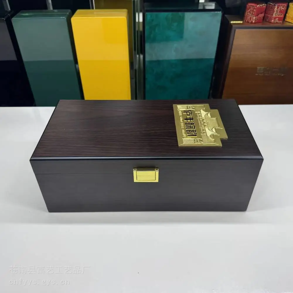 砚台木盒 礼品盒定做 钢琴漆木盒 钢琴烤漆木盒平阳木盒厂
