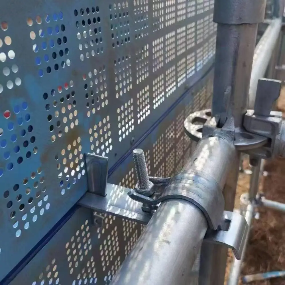 上 海 爬架网片 建筑工地建工蓝 中建灰 颜色可定制