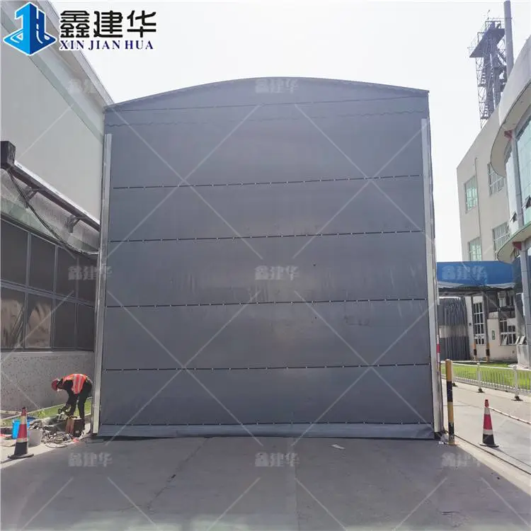 衡阳伸缩雨棚轨道式帐篷室内工业棚可上门量尺