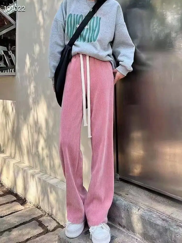 广东湛江女休闲裤品牌大全 款式快手直播拿源几块钱棉质女式休闲裤