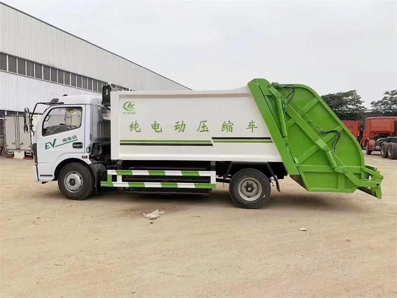 车厢可卸式搅拌车出售 3吨勾臂式垃圾车参数报价