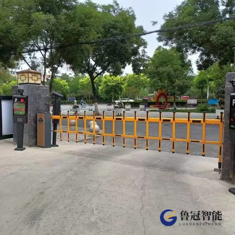枣庄停车场道闸安装小区起落杆系统液压升降柱-生产厂家