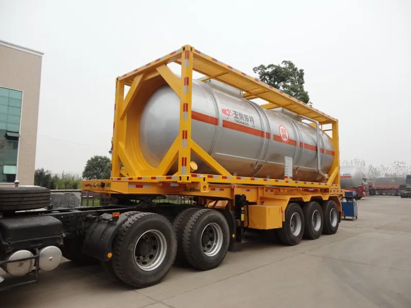 【标准】5类氧化剂罐式集装箱, SA516M材质铁路专用罐箱