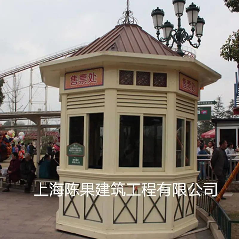 小区不锈钢岗亭专业岗亭订做云南小区治安亭直销