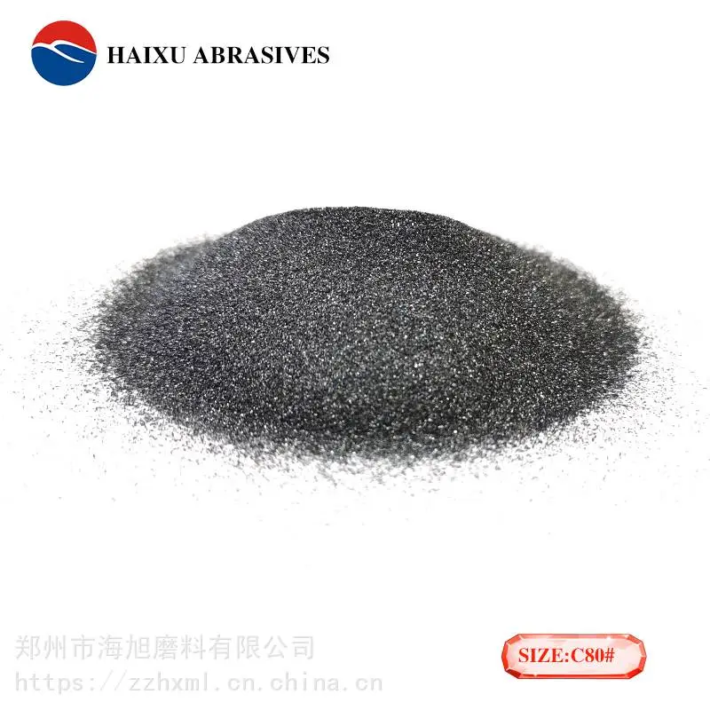 陶瓷喷砂用一级98含量黑碳化硅磨料46#60#80#150#180#220#