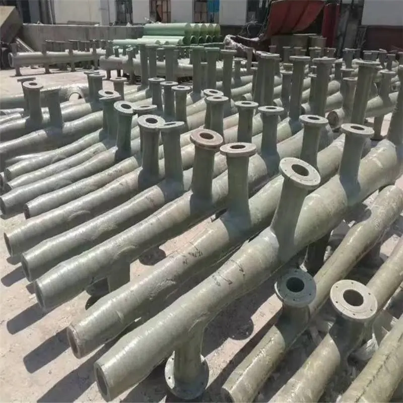市政玻璃钢夹砂排污管道排水管除臭通风管地埋电缆管工艺压力管件