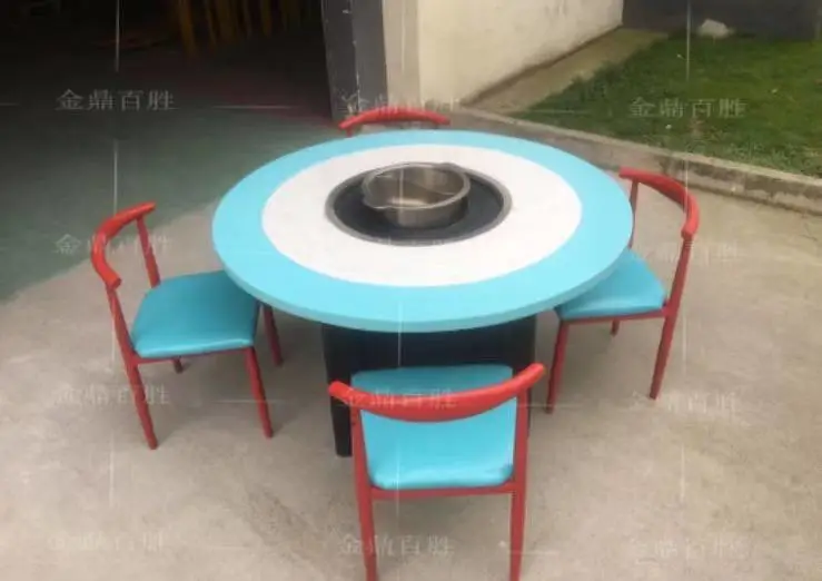 金鼎百胜涮烤一体火锅烤肉桌