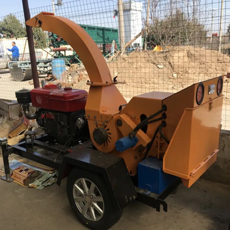树枝粉碎机碎枝机 柴油树枝粉碎机 大型树叶粉碎机 大型果树枝条粉碎机