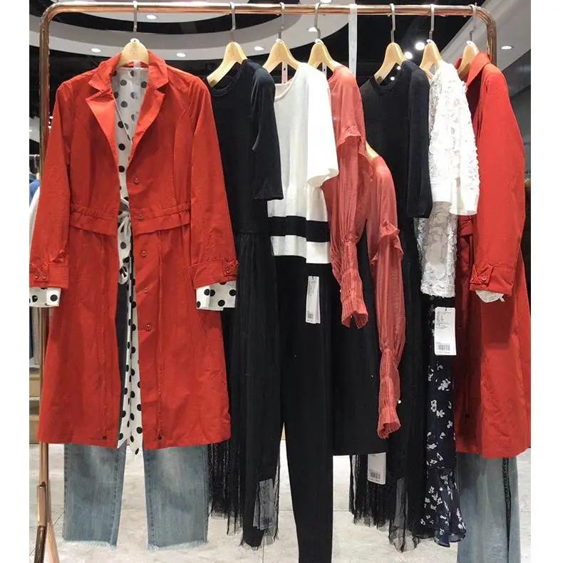 Gozo品牌折扣羽绒服羊绒大衣休闲直播安徽宣城服装货源网站批发尾货