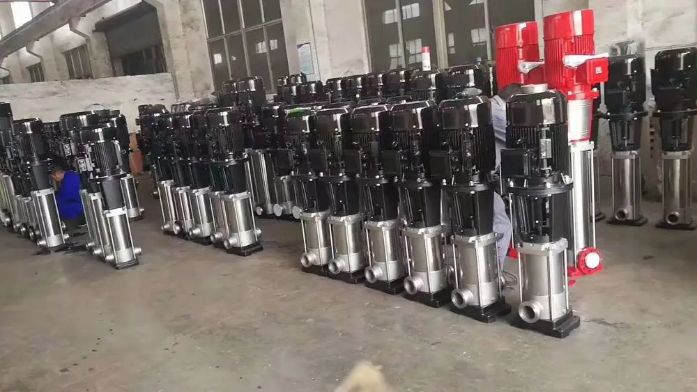 立式多级泵 QDLF16-40 4KW 不锈钢 湖南众度泵业