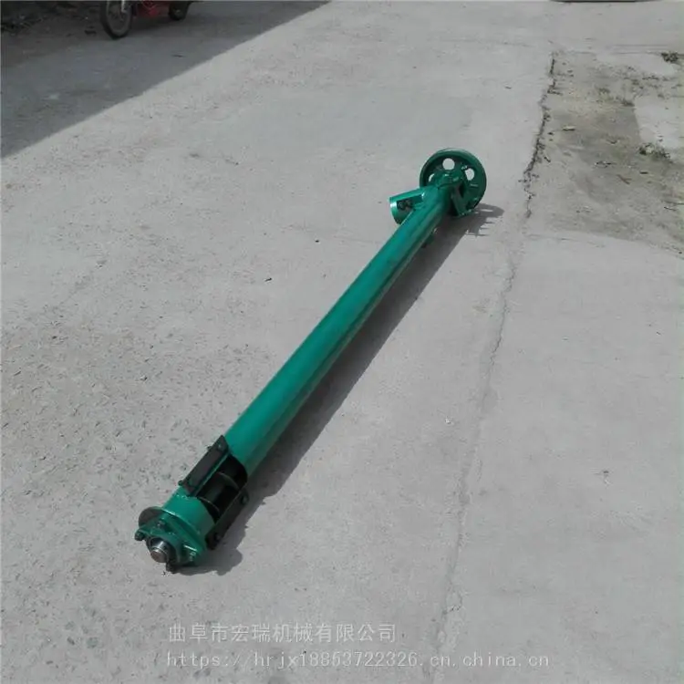 海南工厂定做螺杆输送机U型管式无轴绞龙污泥螺旋输送机304不锈钢螺旋上料机
