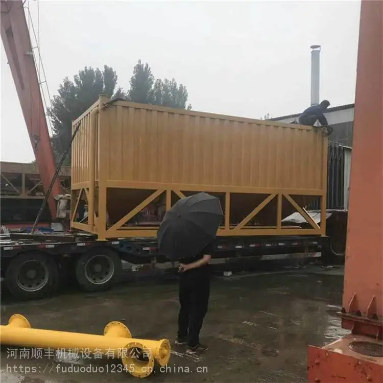 200t水泥仓 片装水泥仓 分片式水泥罐 顺丰机械