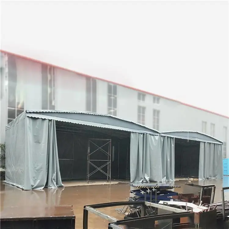 盐城东台 推拉雨棚大型仓库 电动遮阳雨棚 资质全承接大企业工程