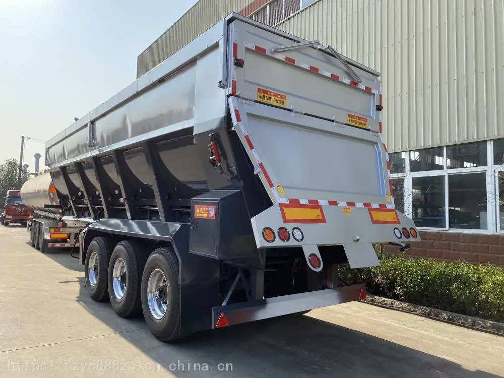 湖北汇龙砂石料运输自卸半挂车