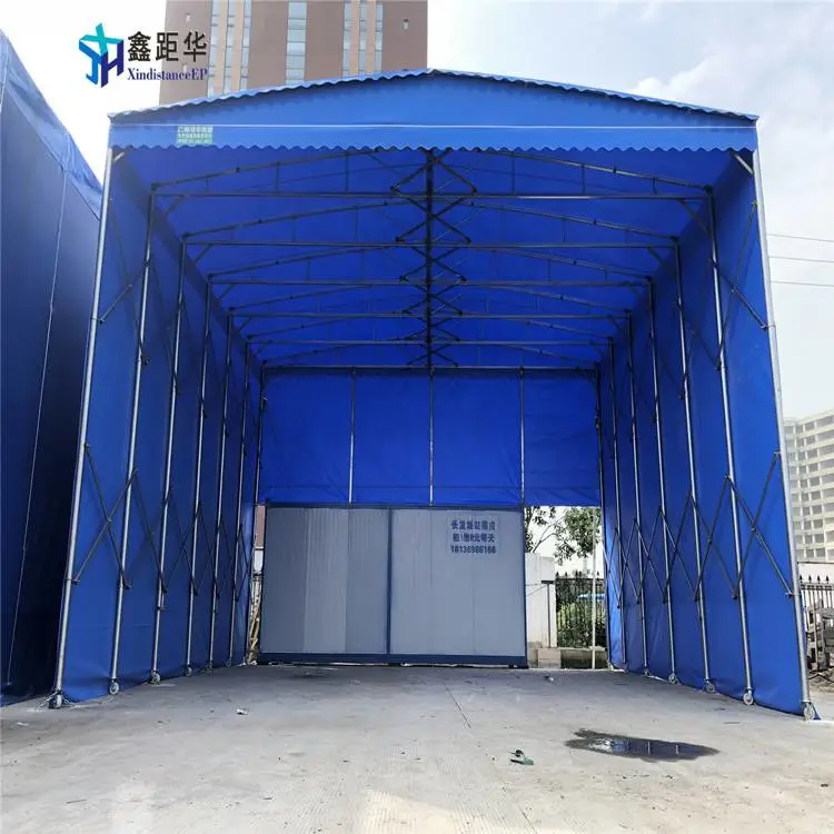 定制大型仓库蓬杭州西湖定做雨棚制作图案