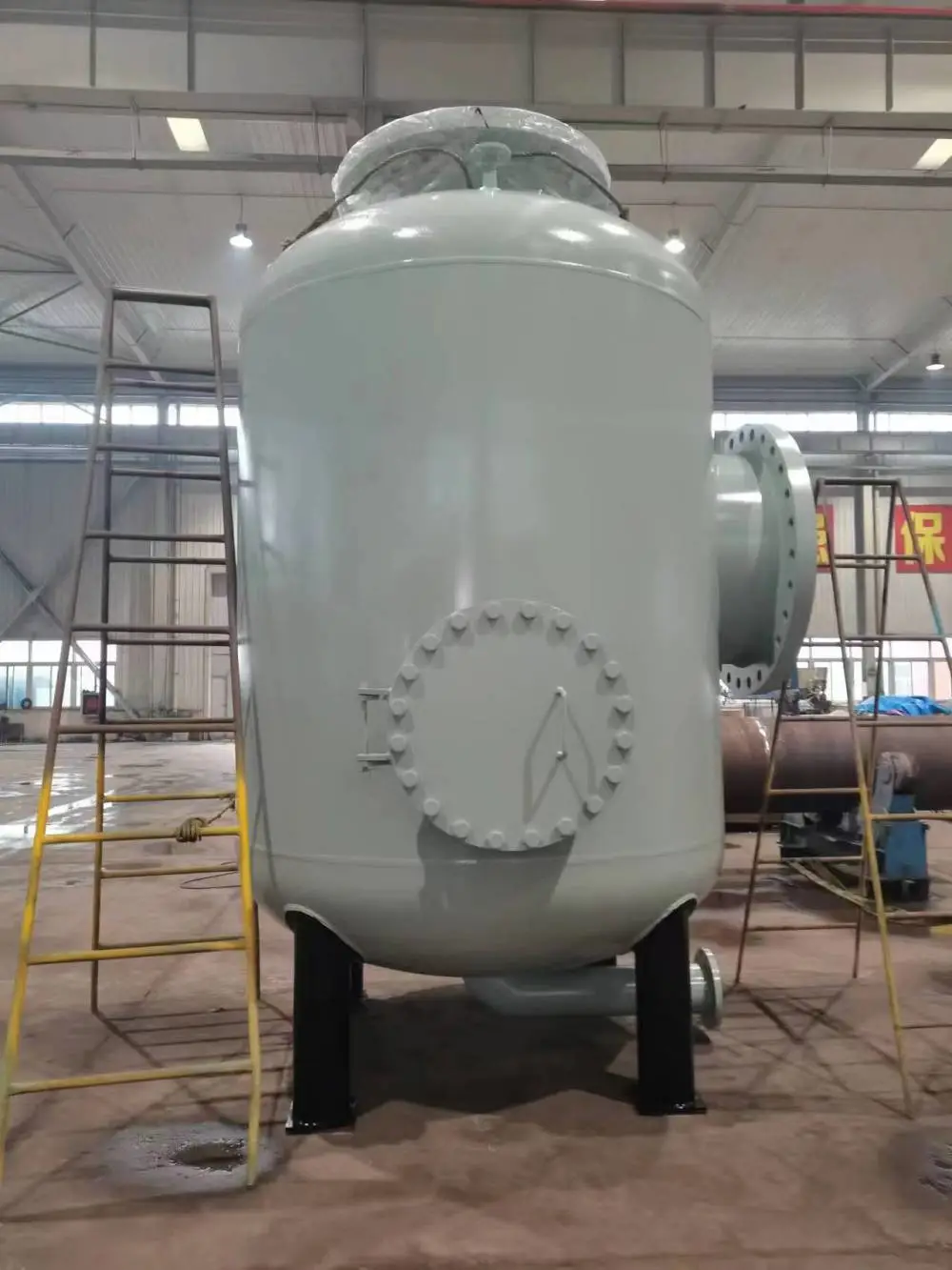 舜业扩容沉降式除污器选型计算