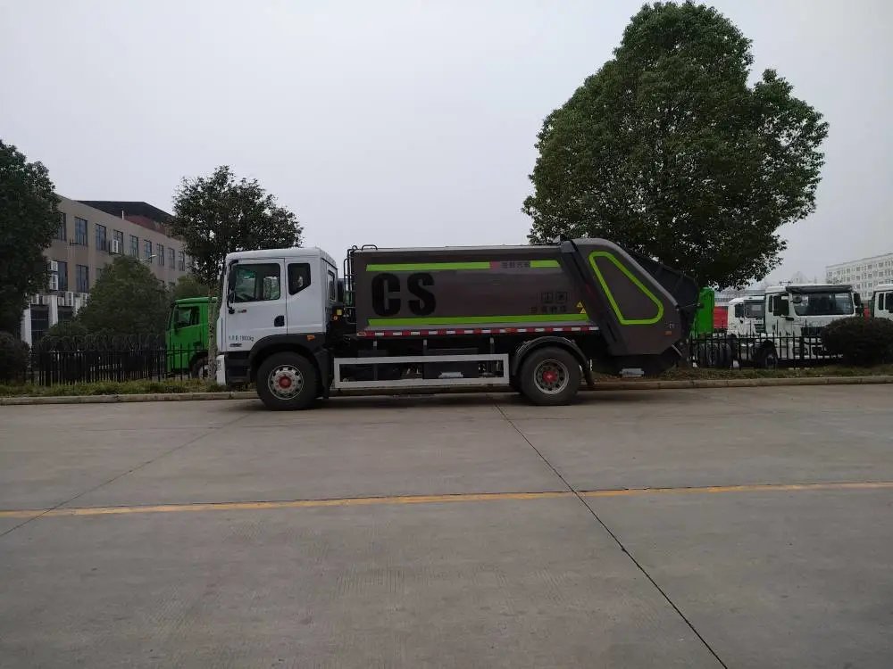 黑龙江自装卸压缩垃圾车 10方压缩垃圾车多少钱一辆