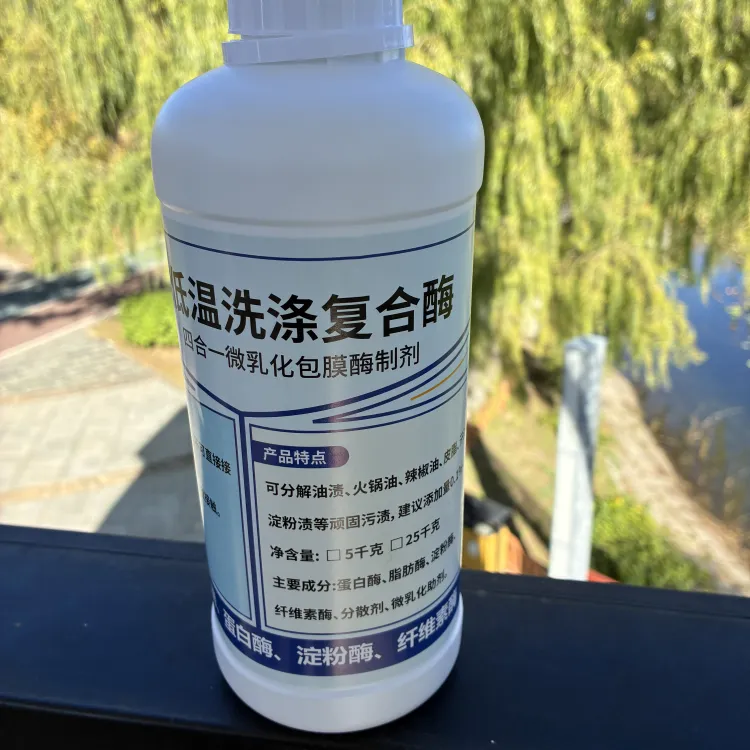 诺瓦复合洗涤酶 油脂分解原料 适配动植物油污洗衣液配方