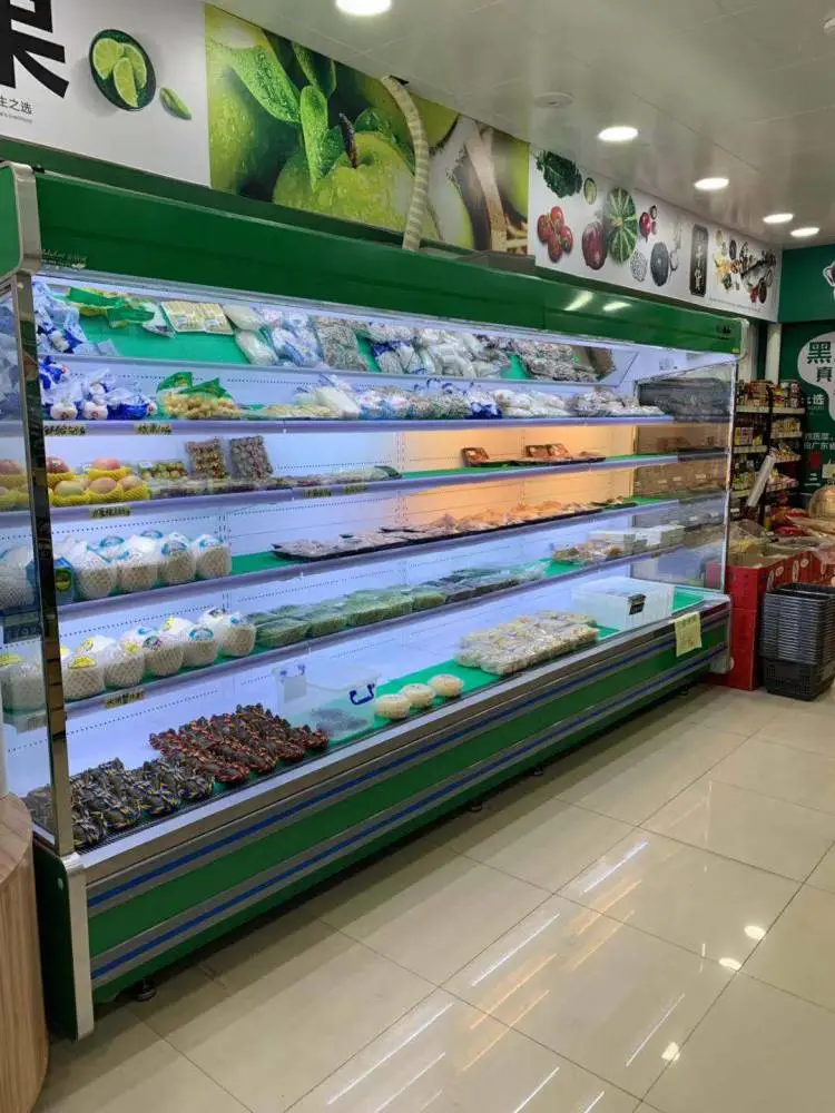 进口水果保鲜风幕柜品牌、河源市风幕柜、茉莉珂