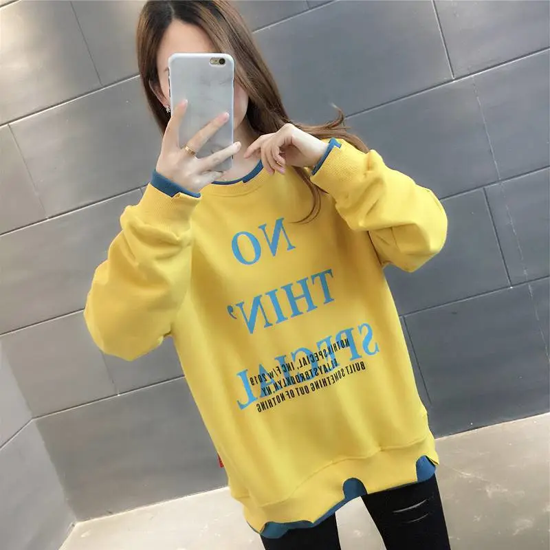 怎么直接和服装厂拿货圆领上衣百搭学生韩版圆领卫衣少女秋冬装潮一百元摆地摊卖什么好