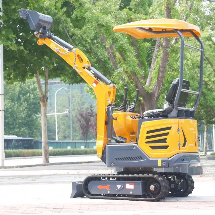 小型挖掘机果园农用挖土机工程挖沟小挖机微挖沃特