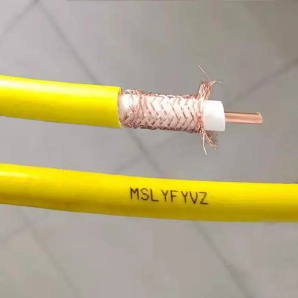 矿用漏泄同轴电缆MSLYFVZ 50-9 防爆阻燃同轴MSLYFYVZ 75-9信号线