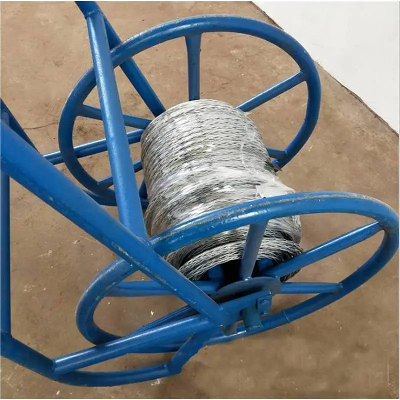 15mm机动绞磨用钢丝绳油性建筑捆绑绳不旋转绞磨牵引绳塔吊钢芯绳威固