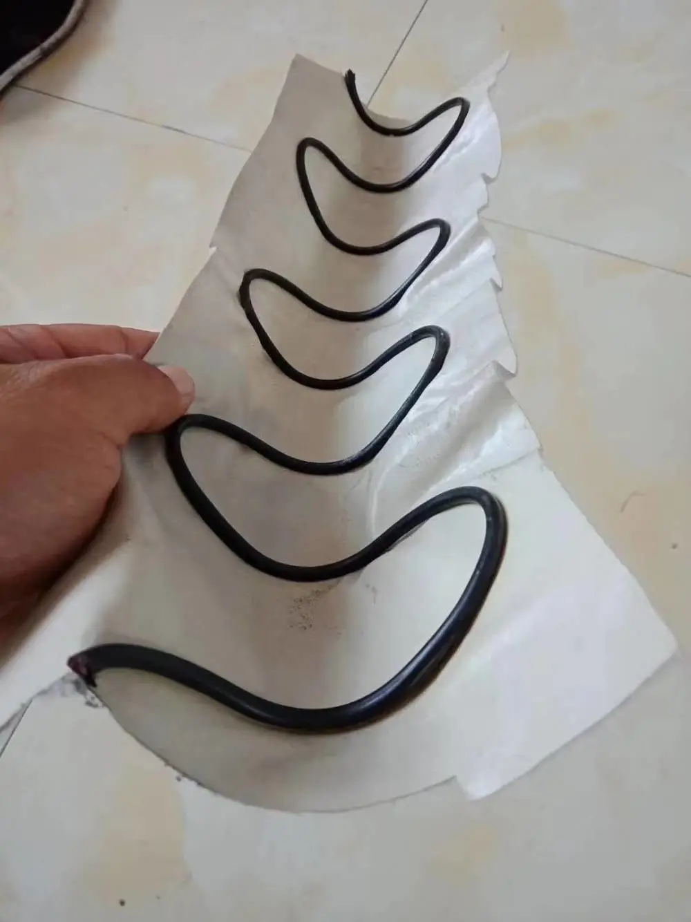 隧道环向排水半圆管 耐腐蚀***公路排水管