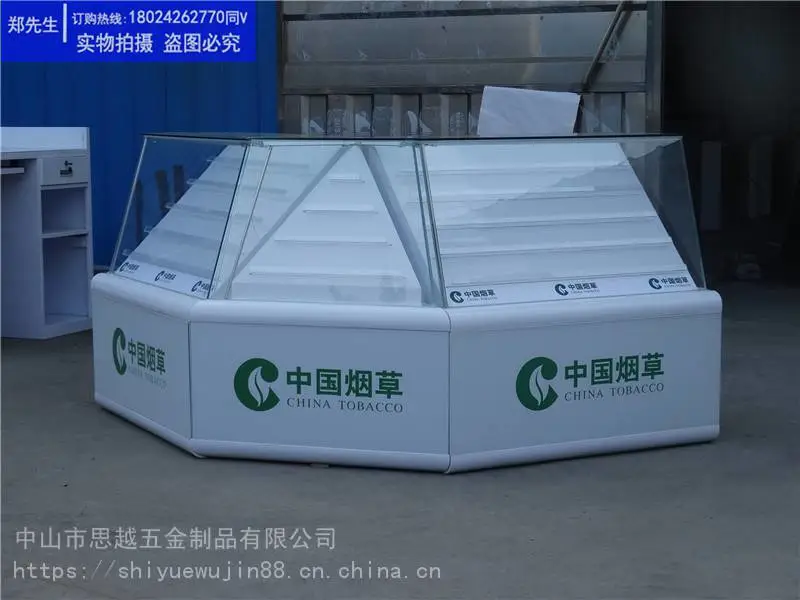 玻璃展示柜经营烟柜魅族转角货架来铺做柜台
