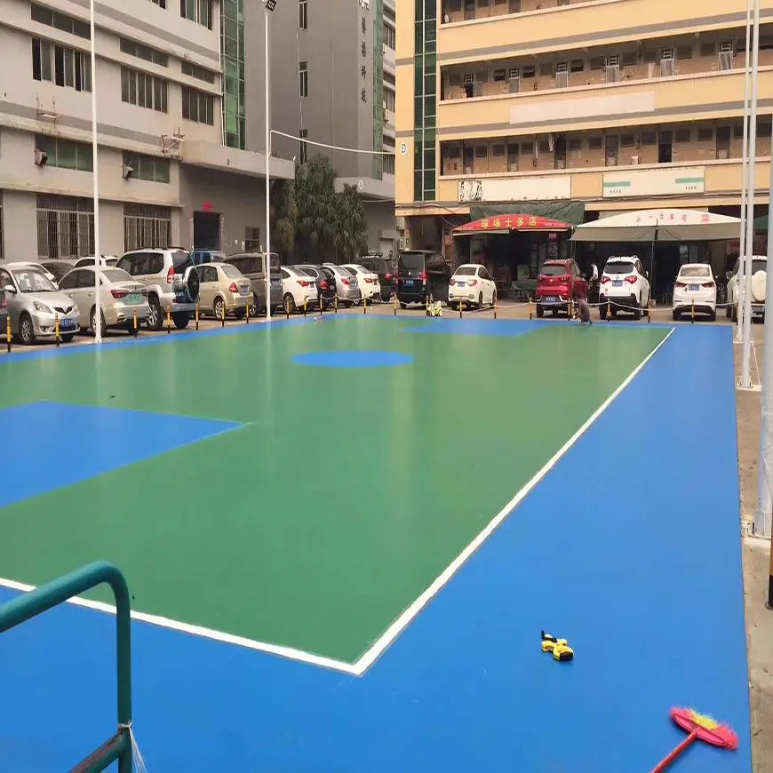 硅pu塑胶篮球场系列,篮球场运动木地板安装