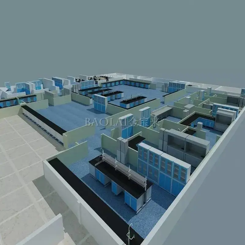 黄埔电气实验室建设方案 小型检验科布局图 万级洁净车间公司