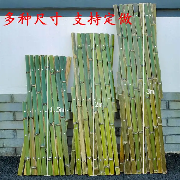 焦作修武防腐木篱笆围栏竹篱笆木护栏
