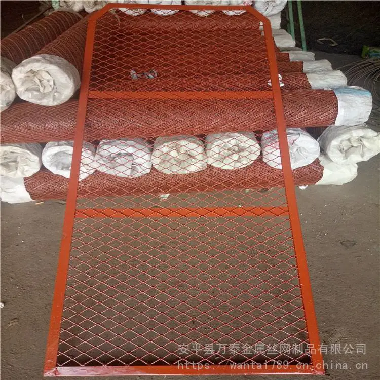 钢筋圈边钢笆片 脚手架外架走道踏网 脚踏钢板网片